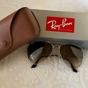 RayBan aviator sunglasses